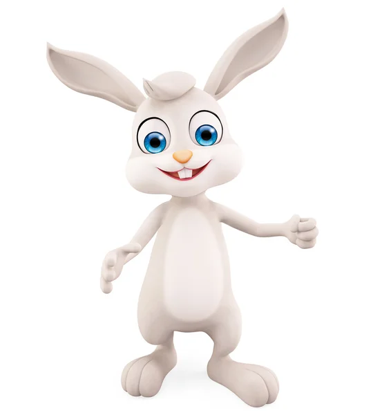 Easter Bunny with standing pose — Stock Photo, Image