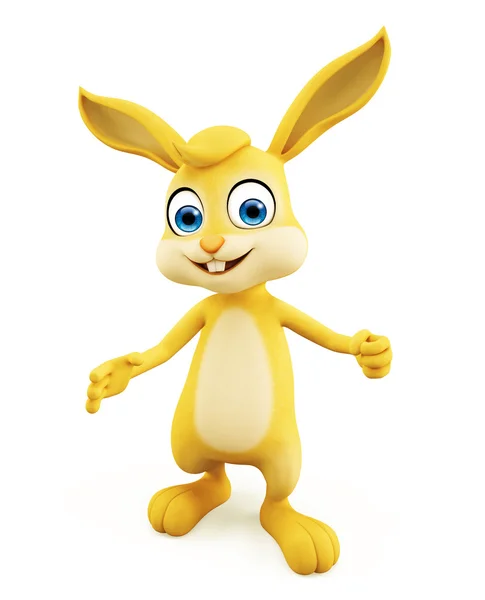 Easter Bunny with standing pose — Stock Photo, Image