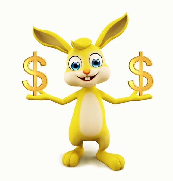 Paskalya tavşanı Doları ile