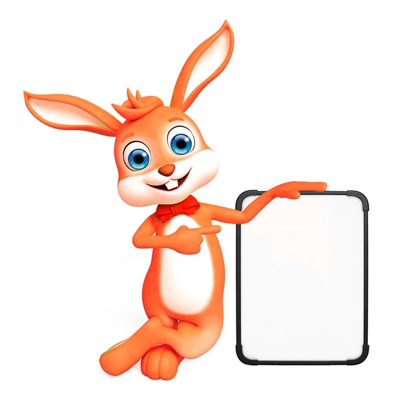  Paskalya tavşanı tabela ile 