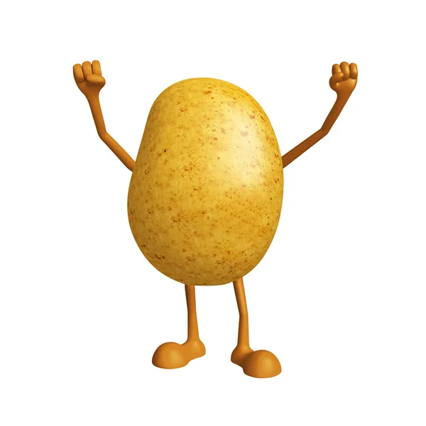 Potato with — Stock Photo, Image