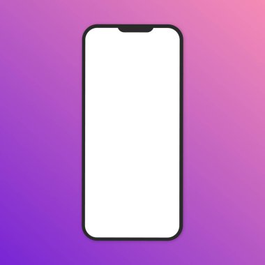 Basit akıllı telefon düzenlenebilir vektör modeliName