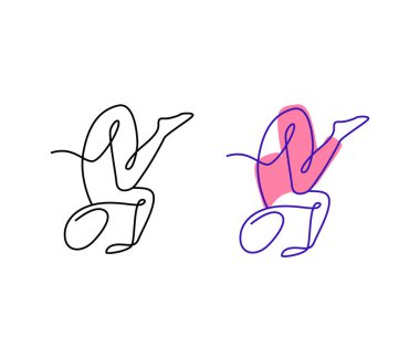 Devamlı sanat yogası pozları. Yoga asana özeti.