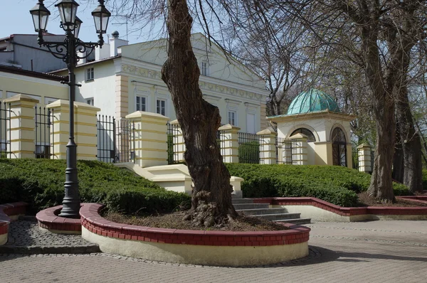 Wieliczka, calle Sikorskiego, rectoría de San Clemente . —  Fotos de Stock