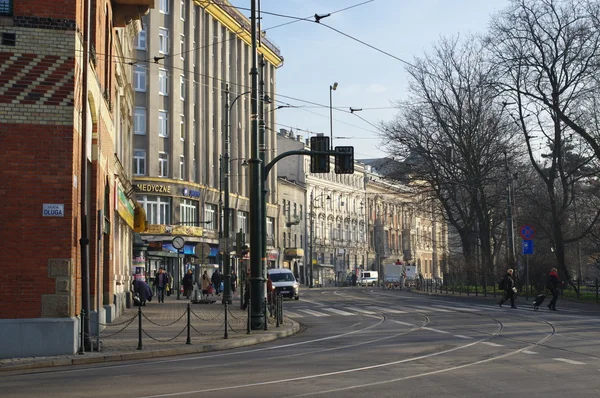 Krakau, Basztowa straat. — Stockfoto