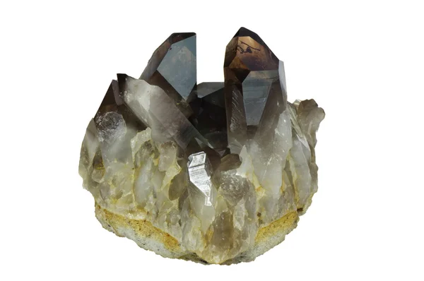 Smoky quartz crystal. — Stockfoto