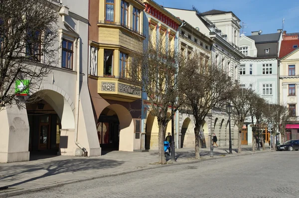 Cieszyn, Polonia. City Square . — Foto de Stock