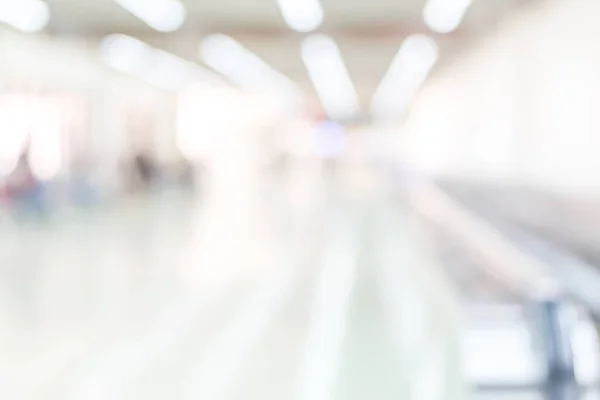 Blur Abstrato Fundo Aeroporto Corredor Passagem Passagem Acesso Entrada Para — Fotografia de Stock