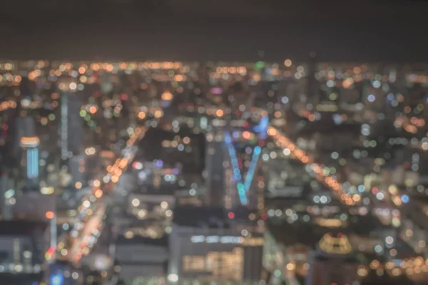 Blur Cidade Fundo Telhado Vista Bangkok Cityscape Negócios Edifício Paisagem — Fotografia de Stock