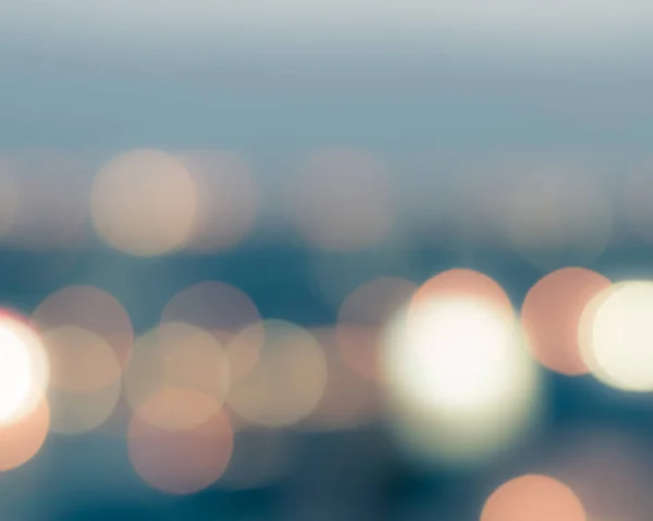 Verwischen Stadt Hintergrund Dach Ansicht Der Stadtlandschaft Geschäftsgebäude Landschaft Nacht — Stockfoto