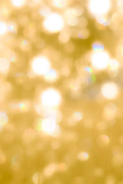 Homályos Sárga Arany Bokeh Háttér Reflektív Csillogó Fény Ünnep Party — Stock Fotó