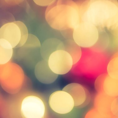 Bulanık, soyut arka plan mutlu noel kutlaması Noel ağacı, gece lambası... 
