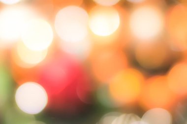 Bulanık, soyut arka plan mutlu noel kutlaması Noel ağacı, gece lambası... 