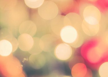 Bulanık, soyut arka plan mutlu noel kutlaması Noel ağacı, gece lambası... 