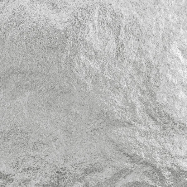 Fundo Prata Textura Metálica Papel Folha Envolvimento Brilhante Branco Cinza — Fotografia de Stock