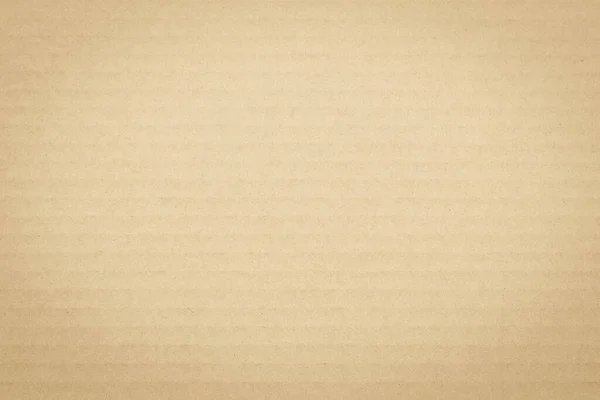 Hell Gelb Braun Cremefarben Wellpappe Papier Textur Gemusterten Hintergrund — Stockfoto