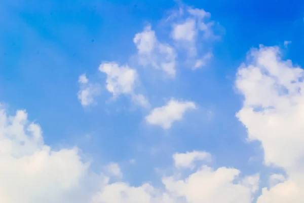 Cielo Azul Con Fondo Nubes Suaves — Foto de Stock