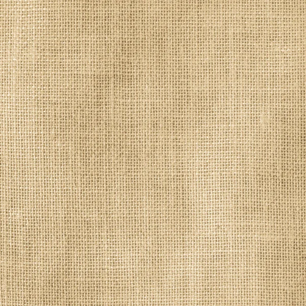Hessische Zak Geweven Textuur Patroon Achtergrond Licht Crème Geel Beige — Stockfoto