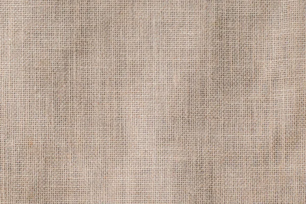 Hessische Zak Geweven Textuur Patroon Achtergrond Licht Sepia Tan Beige — Stockfoto