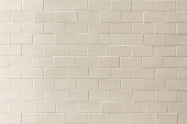 Porselen döşeme deseni detay duvar arkaplanı beyaz sepia krem bej rengi