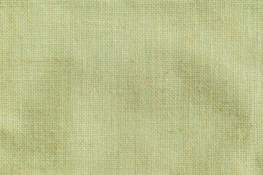 Hessian çuval bezi dokuma deseni kireç yeşili arkaplan 