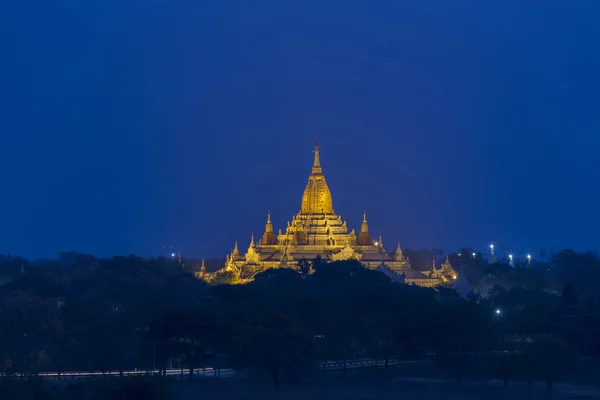 Templo antigo em Old Bagan Myanmar — Fotografia de Stock