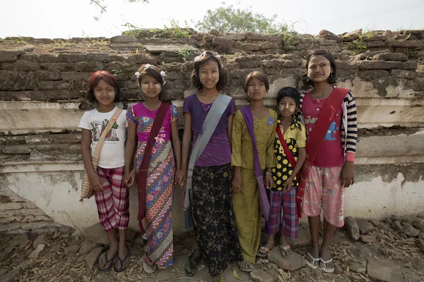 Leende av Burma — Stockfoto