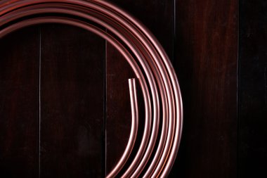Coiled copper air clipart