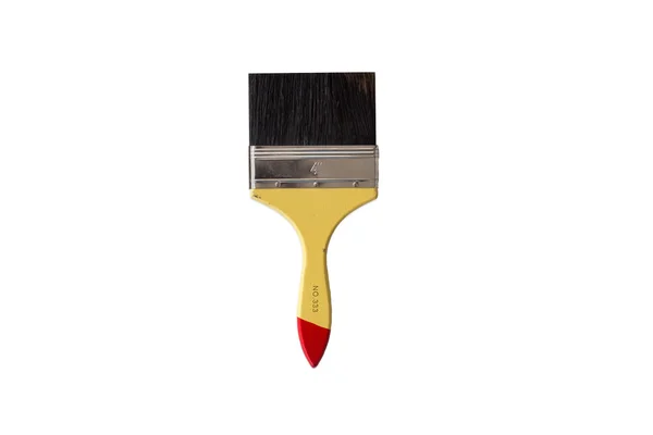 Paint brush on isolated on white background — Stock Fotó