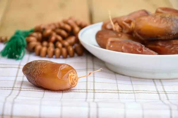 Muslim will breaking their fasting with a date palm