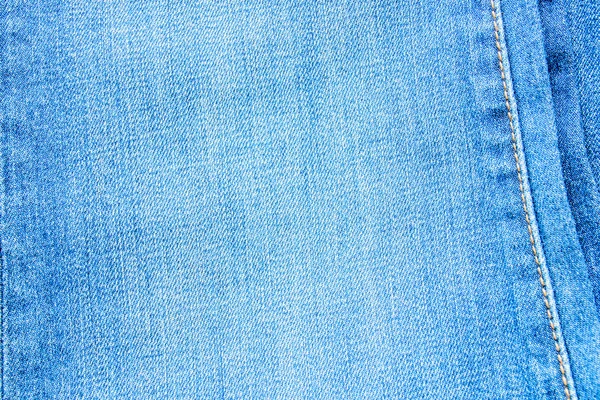 Textura de jeans y puntada — Foto de Stock