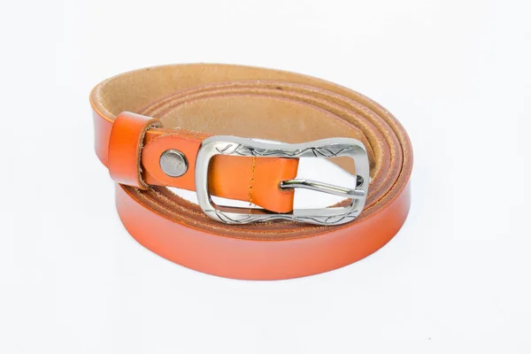 Cinturones de cuero marrón — Foto de Stock