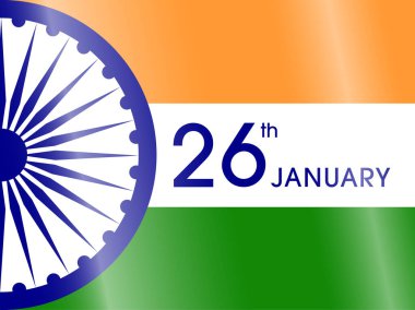 Hint Cumhuriyeti Günü 'nün resmi, 26 Ocak. 