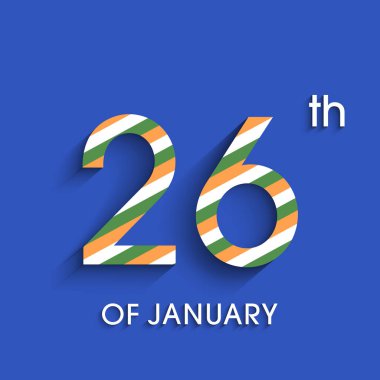 Hint Cumhuriyeti Günü 'nün resmi, 26 Ocak. 