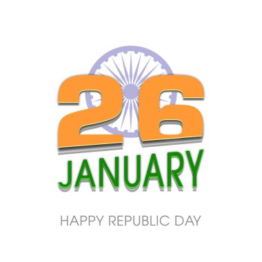 Hint Cumhuriyeti Günü 'nün resmi, 26 Ocak. 