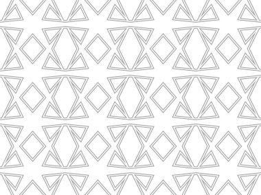 Kusursuz İslami desen çizim vektörü.