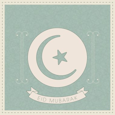 Bayram kutlamaları için Mübarek 'in tasviri Müslüman cemaat festivalini kutladı.