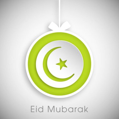 Bayram kutlamaları için Mübarek 'in tasviri Müslüman cemaat festivalini kutladı.