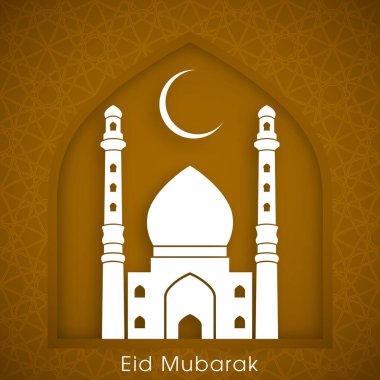 Bayram kutlamaları için Mübarek 'in tasviri Müslüman cemaat festivalini kutladı.