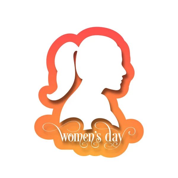 Ilustración Del Día Internacional Mujer Octavo Marzo — Vector de stock