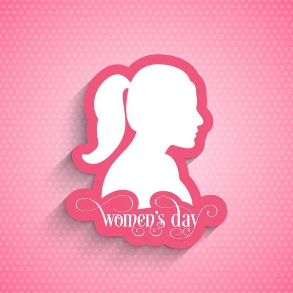 Εικονογράφηση Της Διεθνούς Ημέρας Της Γυναίκας Μαρτίου — Διανυσματικό Αρχείο