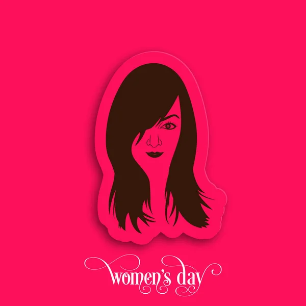 Ilustracja Międzynarodowego Dnia Kobiet Marca — Wektor stockowy
