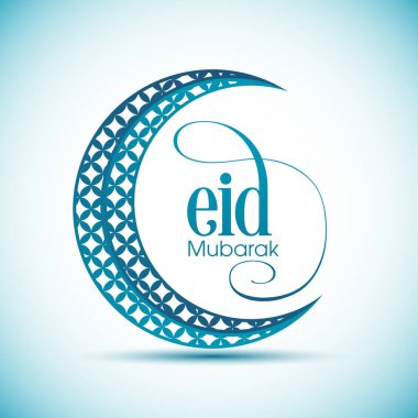 Mübarek bayram kutlaması için tebrik kartı..