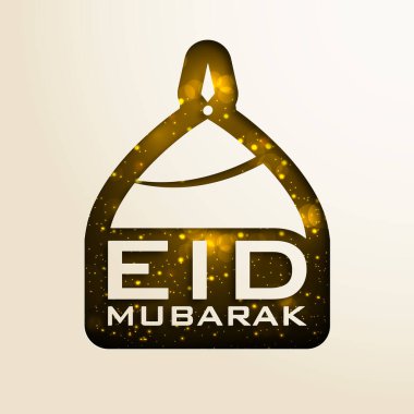 Mübarek bayram kutlaması için tebrik kartı..