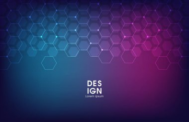 Geometrik soyut arkaplan çizimi.