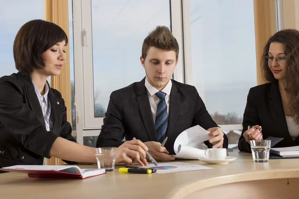 Discusión de negocios — Foto de Stock