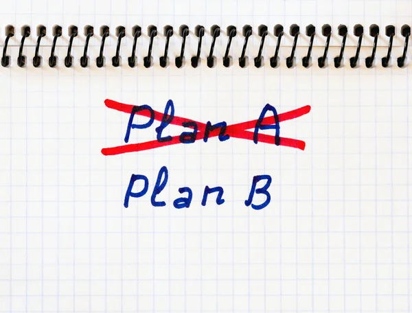 Le plan A a échoué, nous avons besoin du plan B — Photo