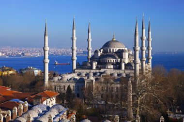 Sultan Ahmed Mosque in Istanbul city