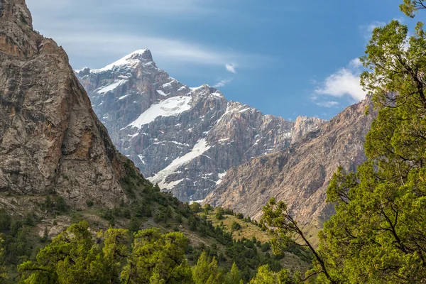Alpine landscape high altitude — Stok fotoğraf