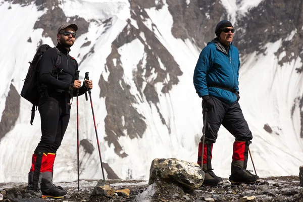 Portrait of Young and Aged Climbers — Stock Photo, Image